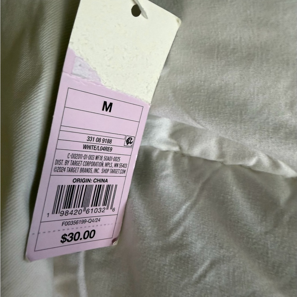 Target white Spaghetti Strap Mini Dress - Picture 6 of 6